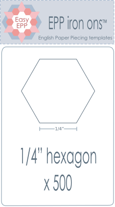 EPP01 1/4" hexagon x 500