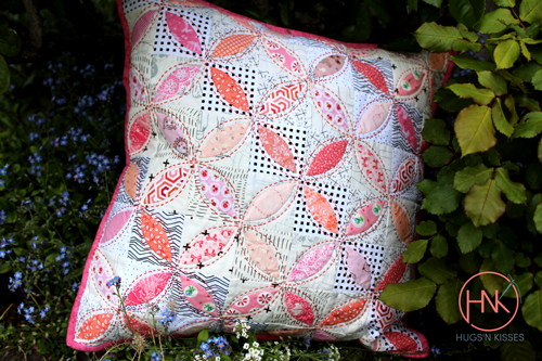 hnk264 Peel on postcard pattern