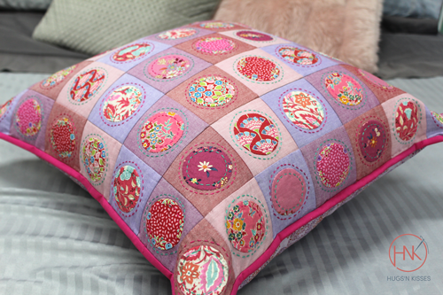 HNK253 Spoton postcard pattern and template