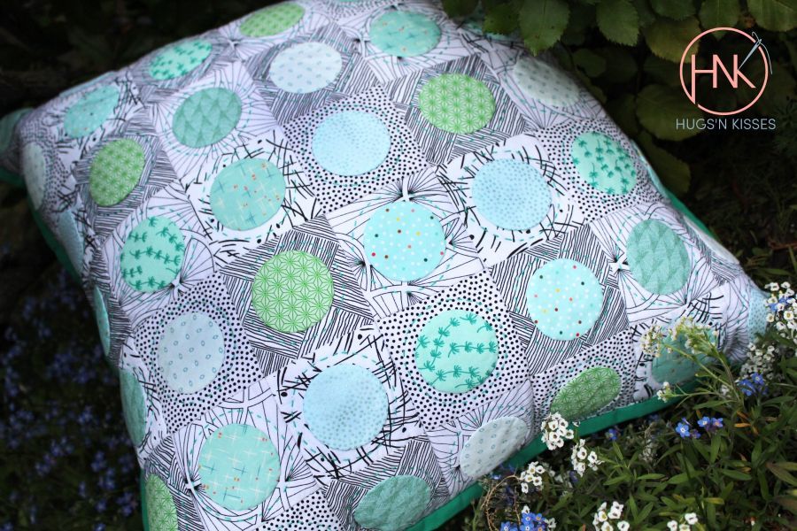 HNK253 Spoton postcard pattern and template