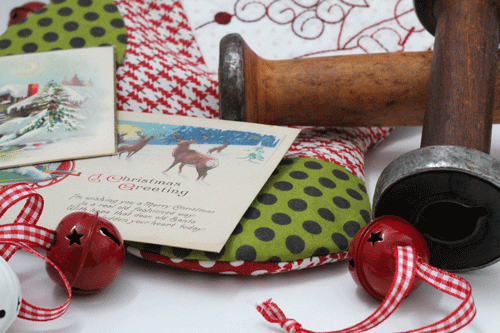 HNK151 Stitcher's Santa Stocking Pattern