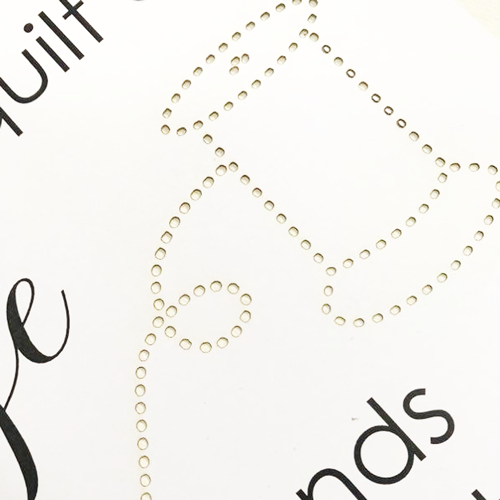 HNKSS1a In the quilt of life stitched sign cotton reel