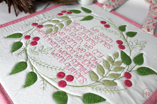 HNK223 Stitches that bind us