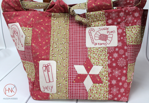 HNK249 Sugarplum dreams xmas rice bag