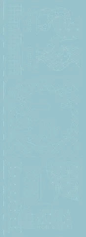 DV4267 TEATIME SASHIKO PANEL LAGOON