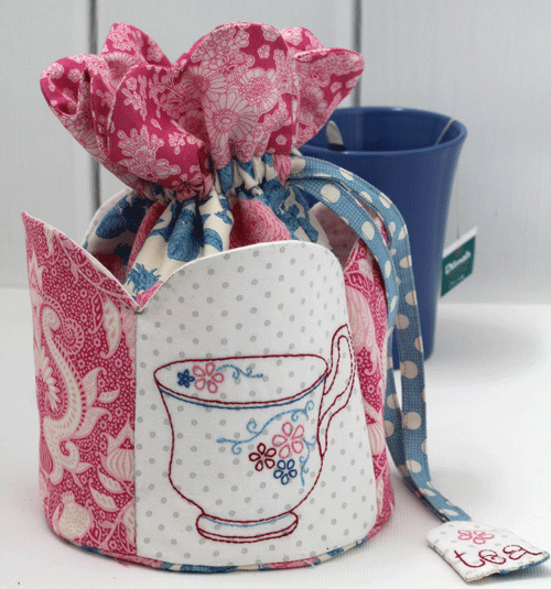 HNK158 Tea with Ruth Mug Bag Pattern
