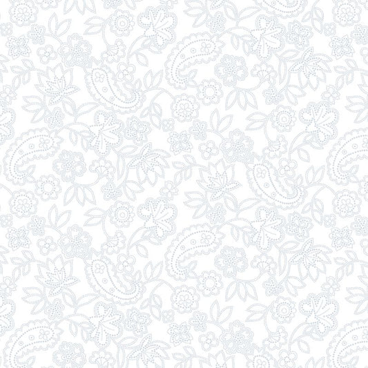 1874-01W Quilters Flour White on White