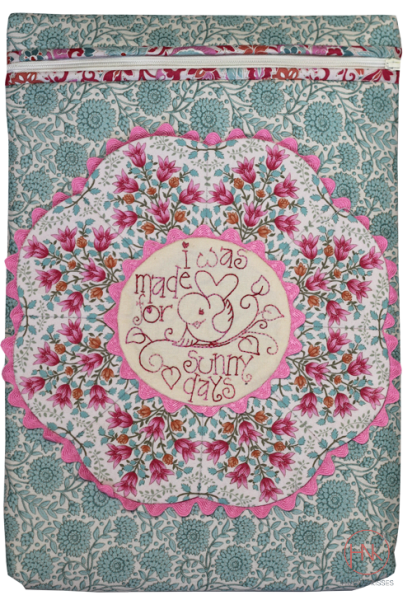 HNK222 windy days and sunshine ipad pouch