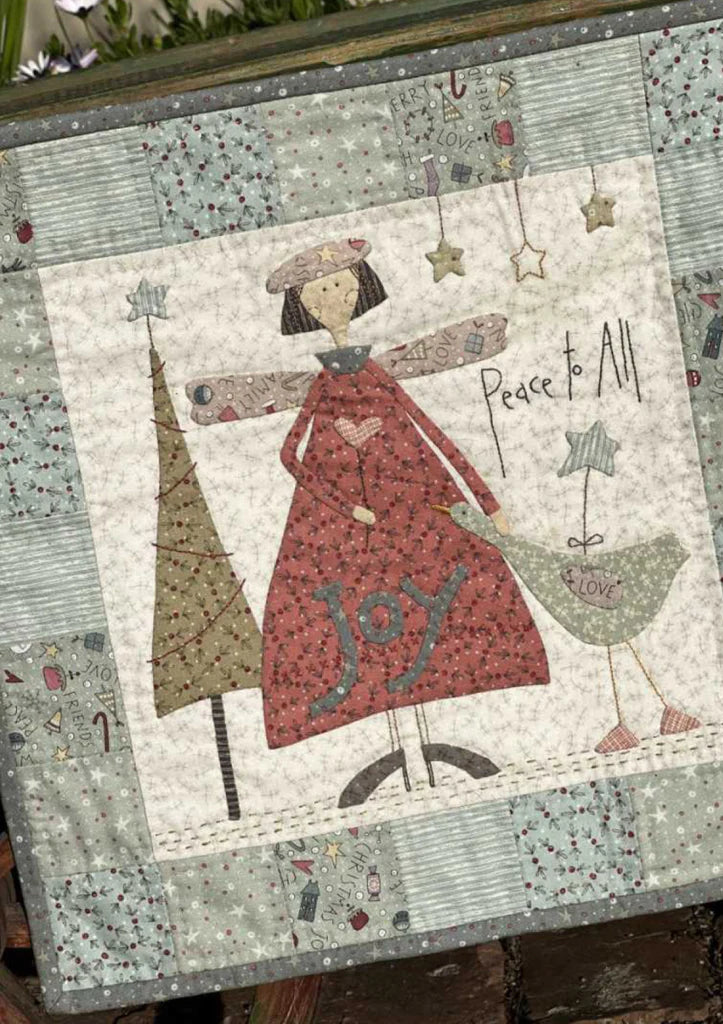 P127 Peace and Joy Wall Hanging